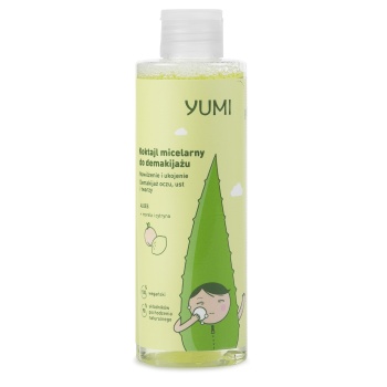 Yumi Koktajl micelarny do demakijażu nawilżenie i ukojenie Cytryna i Morela 200 ml