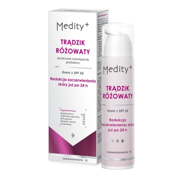 MEDITY + Trądzik Różowaty – Krem na dzień SPF 25