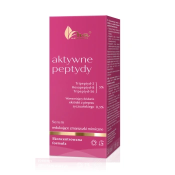 AVA LABORATORIUM Aktywne Peptydy Serum redukujące zmarszczki mimiczne ‧ 30 ml