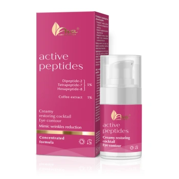 AVA LABORATORIUM Aktywne Peptydy Naprawczy kremowy koktajl pod oczy ‧ 15 ml