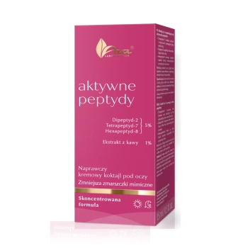 AVA LABORATORIUM Aktywne Peptydy Naprawczy kremowy koktajl pod oczy ‧ 15 ml