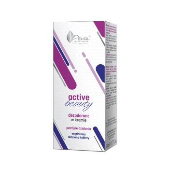 AVA LABORATORIUM Active Beauty Dezodorant w kremie – potrójne działanie 50 ml