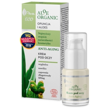 AVA ALOE ORGANIC KREM POD OCZY ANTI AGING