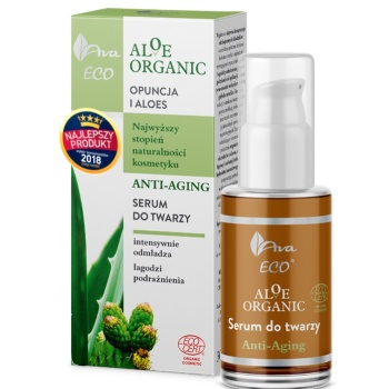 AVA ALOE ORGANIC SERUM DO TWARZY ANTI AGING