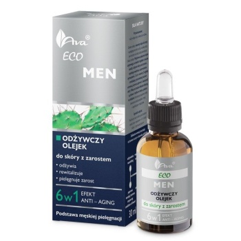 AVA ECO MEN OLEJEK DO SKÓRY Z ZAROSTEM