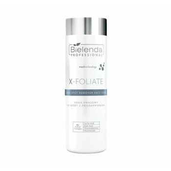 BIELENDA PROFESSIONAL X-FOLIATE TONIK KWASAMI DO SKÓRY Z PRZEBARWIENIAMI