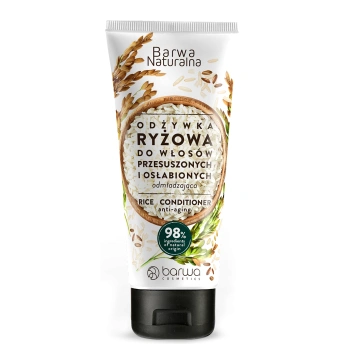 BARWA ODMŁADZAJĄCA ODŻYWKA RYŻOWA W TUBIE BARWA NATURALNA 200ml