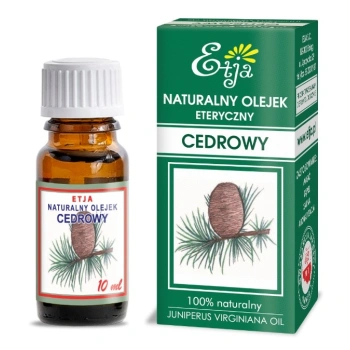 ETJA NATURALNY OLEJEK ETERYCZNY CEDROWY 10 ml