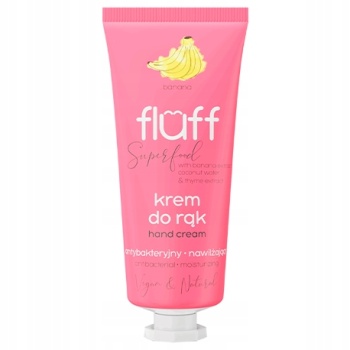 FLUFF ANTYBAKTERYJNY KREM DO RĄK BANAN