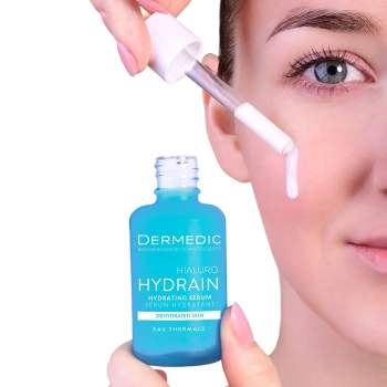 DERMEDICSERUM NAWADNIAJĄCE TWARZ, SZYJĘ I DEKOLT 30 ML DERMEDIC HYDRAIN