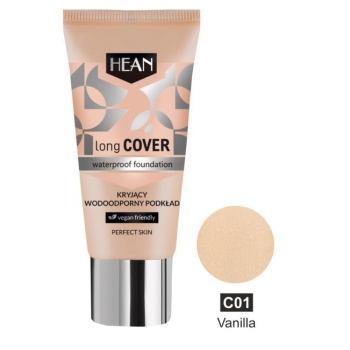 HEAN LONG COVER PODKŁAD KRYJĄCY C01 VANILLA