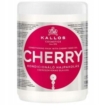 KALLOS KJMN CHERRY MASKA DO WŁOSÓW MOCNO ZNISZCZONYCH