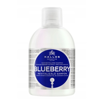 KALLOS KJMN BLUEBERRY SZAMPON Z EKSTRAKTEM Z JAGÓD