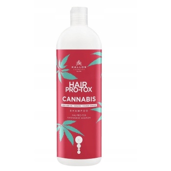 KALLOS KJMN HAIR PRO-TOX CANNABIS SZAMPON Z OLEJEM Z NASION KONOPI