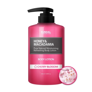 KUNDAL Balsam do ciała - kwiat wiśni Honey&Macadamia Body Lotion Cherry Blossom 500ml