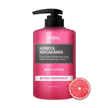 KUNDAL Balsam do ciała - różowy grejpfrut Honey&Macadamia Body Lotion Pink Grapefruit 500ml