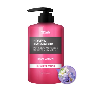 KUNDAL Balsam do ciała - białe piżmo Honey&Macadamia Body Lotion White Musk 500ml