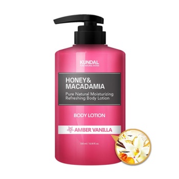 KUNDAL Balsam do ciała - bursztynowa wanilia Honey&Macadamia Body Lotion Amber Vanilla 500ml