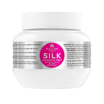 KALLOS KJMN SILK MASKA DO WŁOSÓW Z PROTEINAMI JEDWABIU