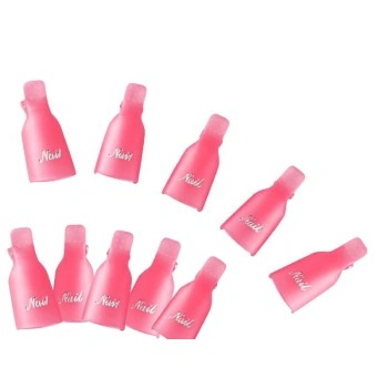 SUNONE SILIKONOWE KLIPSY DO ŚCIĄGANIA MANICURE 10 SZT