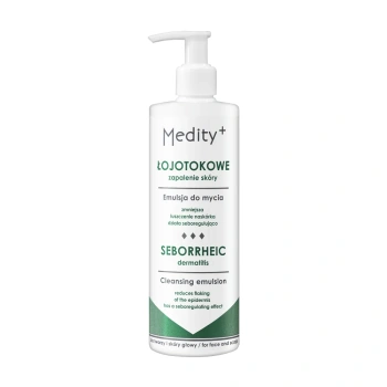 Medity+ Łojotokowe Zapalenie Skóry Emulsja do mycia twarzy i skóry głowy 200 ml