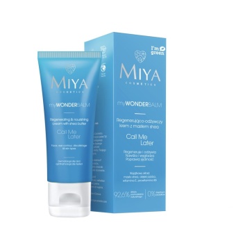 MIYA COSMETICS KREM REGENERUJĄCO-ODŻYWCZY Z MASŁEM SHEA