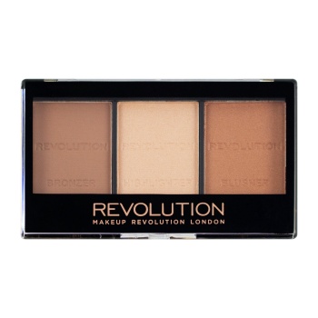 MAKEUP REVOLUTION ULTRA PALETA DO KONTUROWANIA LIGHT MEDIUM C04
