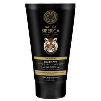 NATURA SIBERICA MEN ORZEŹWIAJĄCY PEELING DO TWARZY TIGERS PAW 150ml