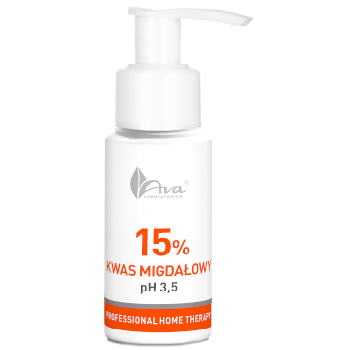 AVA LABORATORIUM Professional Home Therapy Peeling kwasowy redukujący oznaki starzenia skóry Kwas migdałowy 15% pH