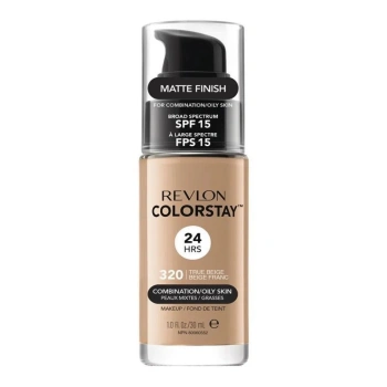REVLON COLORSTAY 24HRS PODKŁAD Z POMPKĄ DO CERY TŁUSTEJ I MIESZANEJ 320 TRUE BEIGE 30 ml
