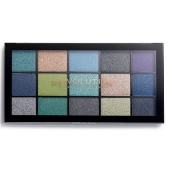 MAKEUP REVOLUTION RE-LOADED PALETTE DEEP DIVE PALETA CIENI DO POWIEK