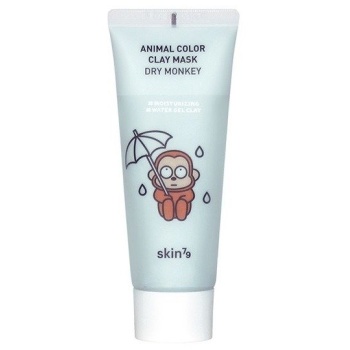 SKIN79 ANIMAL COLOR CLAY MASK DRY MONKEY NAWILŻAJĄCA MASECZKA W KREMIE