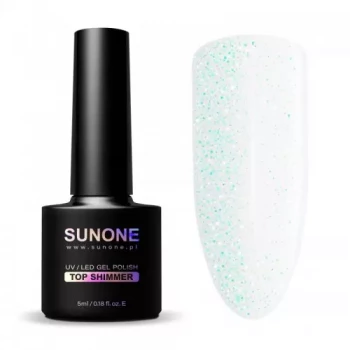 LAKIER HYBRYDOWY SUNONE TOP SHIMMER 5ml