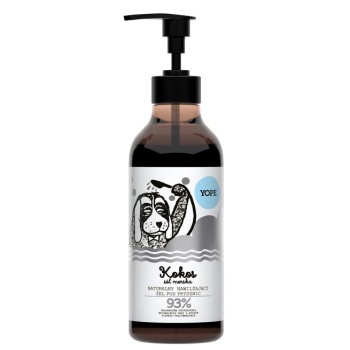 YOPE KOKOS I SÓL MORSKA NATURALNY ŻEL POD PRYSZNIC