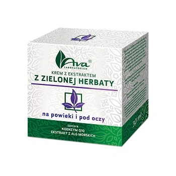 AVA LABORATORIUM Zielona herbata Krem na powieki i pod oczy ‧ 30 ml