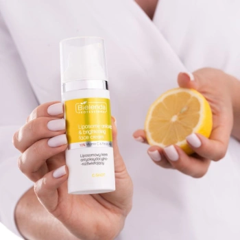 BIELENDA PROFESSIONAL Liposomowy krem antyoksydacyjno-rozświetlający 10% Witaminy C i Kwas Ferulowy 50 ml