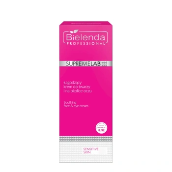 BIELENDA PROFESSIONAL Supremelab Sensitive Skin Łagodzący krem do twarzy i na okolice oczu 50ml