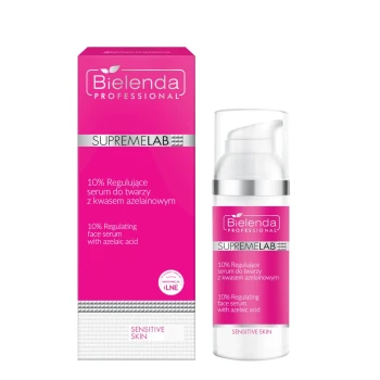 BIELENDA PROFESSIONAL Supremelab Sensitive Skin 10% Regulujące serum do twarzy z kwasem azelainowym 50ml