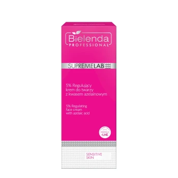 BIELENDA PROFESSIONAL Supremelab Sensitive Skin 5% Regulujący krem do twarzy z kwasem azelainowym 50ml
