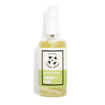 CZTERY SZPAKI SUPER LEKKI OLEJEK DO CIAŁA LAWENDA + YLANG