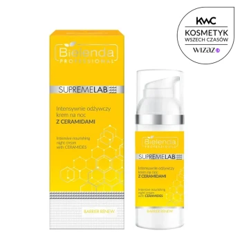 BIELENDA PROFESSIONAL Supremelab Barrier Renew Intensywnie odżywczy krem na noc z Ceramidami 50ml