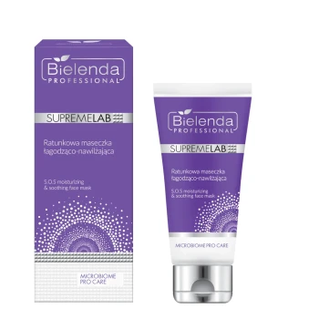 BIELENDA PROFESSIONAL Supremelab Microbiome Pro Care Ratunkowa maseczka łagodząco-nawilżająca, 70 ml