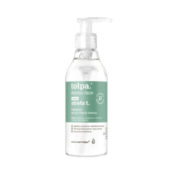 TOŁPA DERMO FACE STREFA T ŻEL DO MYCIA TWARZY 195 ML