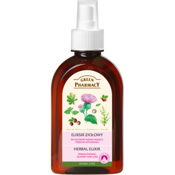 GREEN PHARMACY ELIKSIR ZIOŁOWY DO WŁOSÓW WZMACNIAJĄCY, PRZECIW WYPADANIU 250 ml