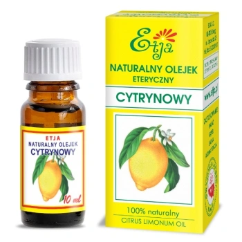 ETJA NATURALNY ETERYCZNY OLEJEK CYTRYNOWY 10ml