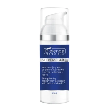 BIELENDA PROFESSIONAL Supremelab S.O.S Wzmacniający krem do skóry naczynkowej z rutyną i witaminą C SPF 15 50ml