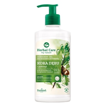 HERBAL CARE ŁAGODZĄCY ŻEL DO HIGIENY INTYMNEJ KORA DĘBU