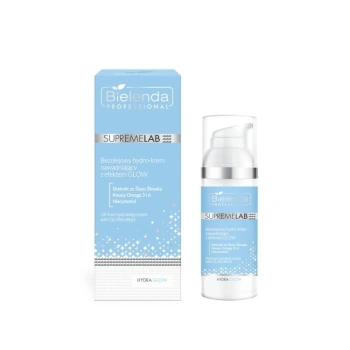 BIELENDA PROFESSIONAL Bezolejowy hydro-krem nawadniający z efektem GLOW z niacynamidem