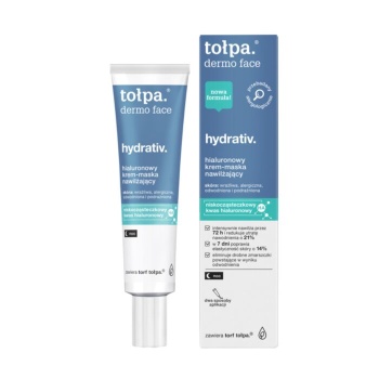 TOŁPA DERMO FACE HYDRATIV HIALURONOWY KREM - MASKA NOC NAWILŻAJĄCY 40 ML