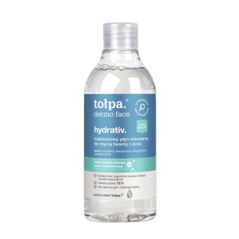 TOŁPA DERMO FACE HYDRATIV HIALURONOWY PŁYN MICELARNY 400 ML